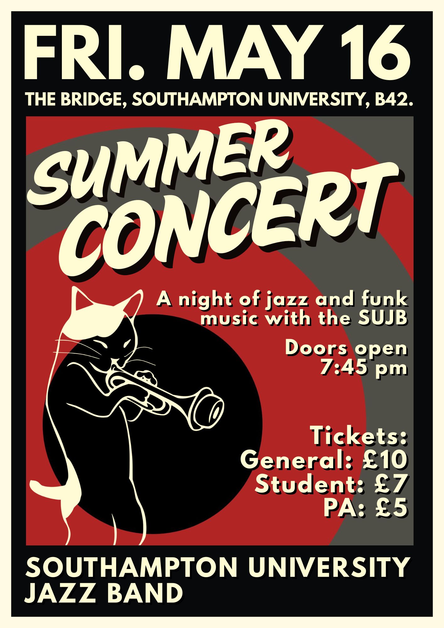 SUJB Summer Concert